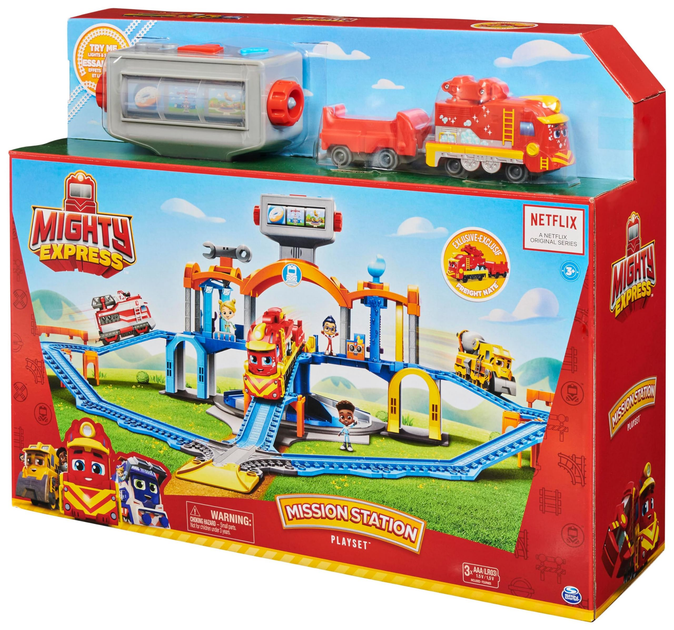 Ігровий набір Spin Master Mighty Express Станція місій (6060201) (C42) (778988359891) - зображення 9