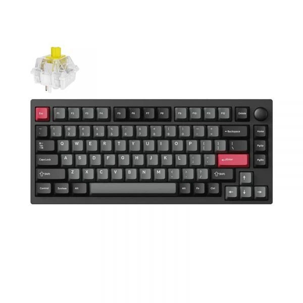 Lemokey P1 Pro（赤）ワイヤレスキーボード Клавиатура механическая Lemokey p1 Pro 84Key, Keychron Super Red