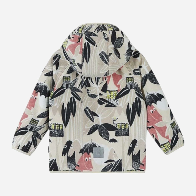 Детская ветровка флисовая Reima Moomin Vindskydd 5100327B-0851 104 см Светло-бежевая (6438557058542) - Фото 3 Детская ветровка флисовая Reima Moomin Vindskydd 5100327B-0851 104 см Светло-бежевая (6438557058542) - изображение 3