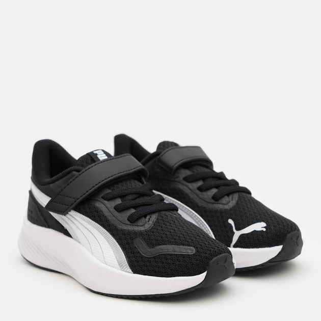 Детские кроссовки для мальчика Puma Pounce Lite Ac+ 31165001 30 Black-White-Silver (4067983397707) 