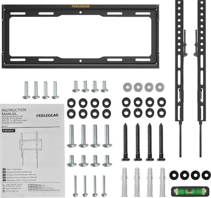 Настенный кронштейн для телевизора Perlegear PGPIMTK1-E 26-55 дюймов VESA до 45кг - Фото 2 Настенный кронштейн для телевизора Perlegear PGPIMTK1-E 26-55 дюймов VESA до 45кг - изображение 2