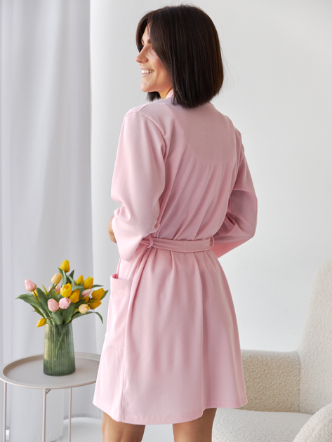 Халат женский больших размеров BARWA garments 0317 XL Розовый (2110003174184) 