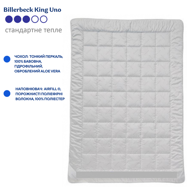 Одеяло Billerbeck King Uno 155x220 см белый 51932285 - изображение 2