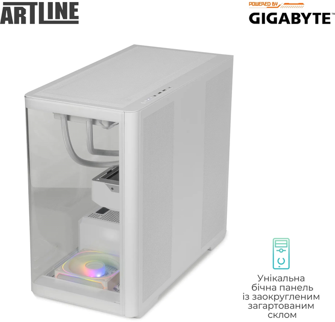 Комп'ютер ARTLINE Gaming TANKWHITE (TANKWHITEv109) - зображення 3