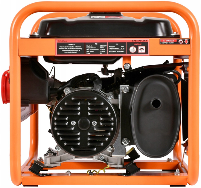Генератор бензиновий Bass Polska 2800/3500 W BP-5040 (5902067625811) - зображення 7