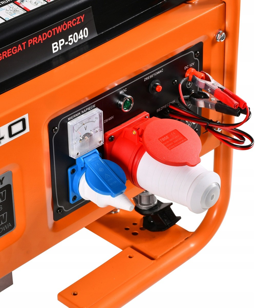 Генератор бензиновий Bass Polska 2800/3500 W BP-5040 (5902067625811) - зображення 10