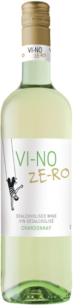 Вино безалкогольне Vi-No Ze-Ro Chardonnay біле сухе 0.75 л 0.5% (4006542074390) - зображення 1