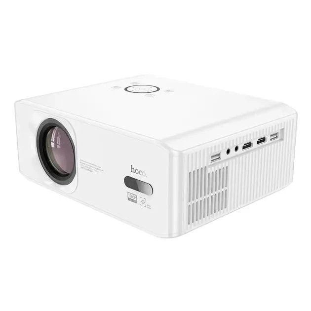 Проектор Hoco DT3 Smart Electric Focus Projecto r(1080P Android version) (EU) White - Фото 3 Проектор Hoco DT3 Smart Electric Focus Projecto r(1080P Android version) (EU) White - изображение 3