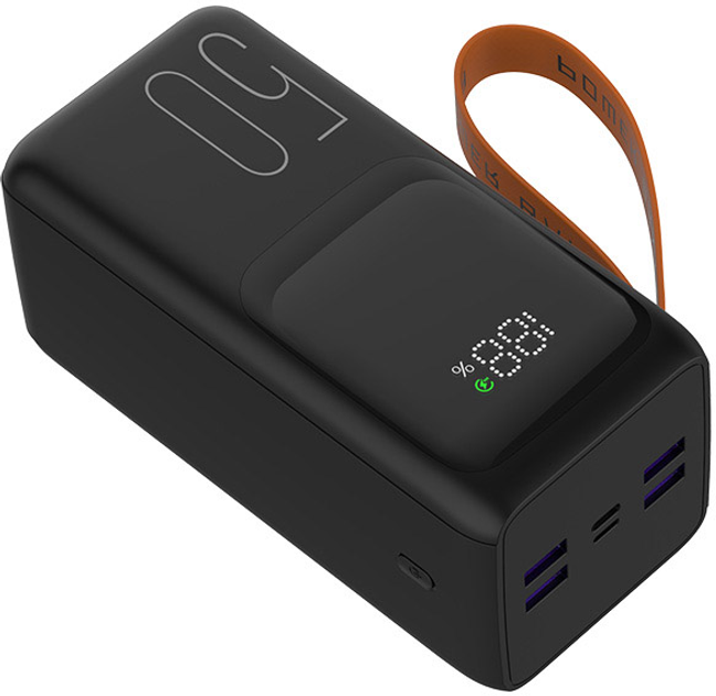 Powerbank Tracer Vogue-5 50000mAh 22.5W Black (TRABAT47370) - obraz 4