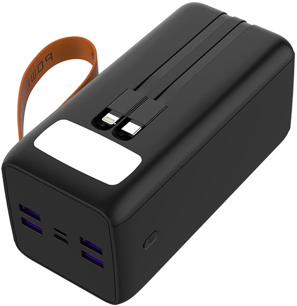 Powerbank Tracer Vogue-5 50000mAh 22.5W Black (TRABAT47370) - obraz 5