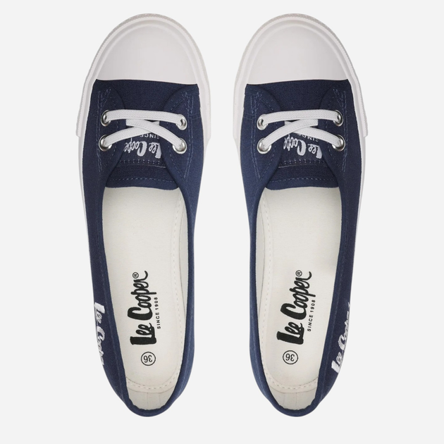 Жіночі кеди низькі Lee Cooper LCW-23-31-1789L 40 25.5 см Сині (5904292134427) - зображення 4
