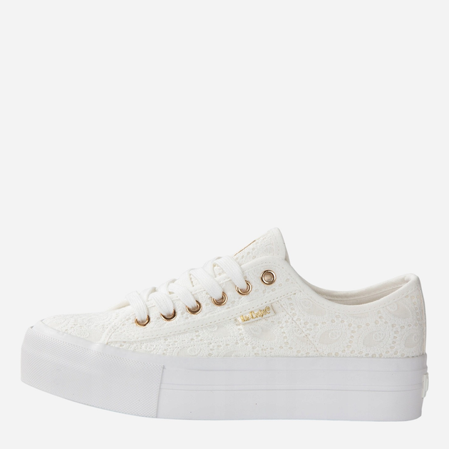 Жіночі кеди низькі Lee Cooper LCW-25-31-3438L 40 25.5 см Білі (5904292166176) - зображення 3