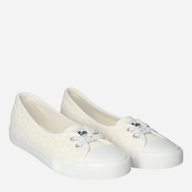Жіночі кеди низькі Lee Cooper LCW-25-31-3447L 38 24.5 см Білі (5904292167531) - зображення 5