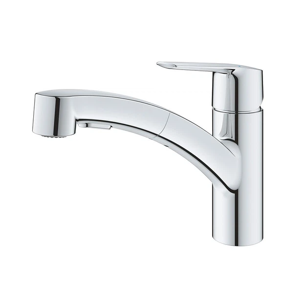 Змішувач для кухні з висувним виливом Grohe QuickFix Start 30531001 - зображення 2