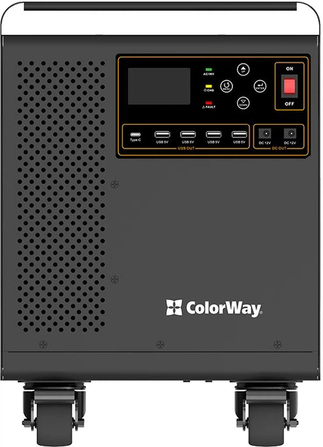 Зарядная станция ColorWay 3000 Вт / 3200 Вт·ч / LiFePO4 (CW-PR
