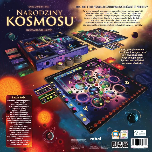 Gra planszowa Rebel Narodziny kosmosu ODOR03 (841333132170) - obraz 2