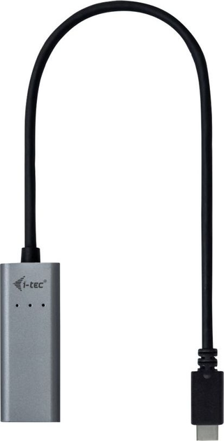 Adapter sieciowy i-Tec USB-C Metal Gigabit Ethernet (C31METALGLAN) - obraz 3