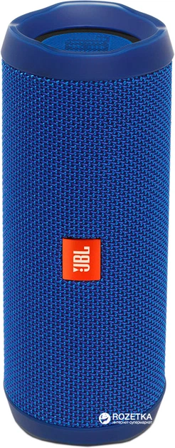 Акустическая система JBL Flip 4 Blue (JBLFLIP4BLU) – фото, отзывы