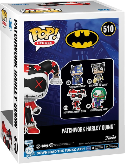 Figurka Funko Pop Animation Patchwork Harley 80905 (889698809054) - obraz 4