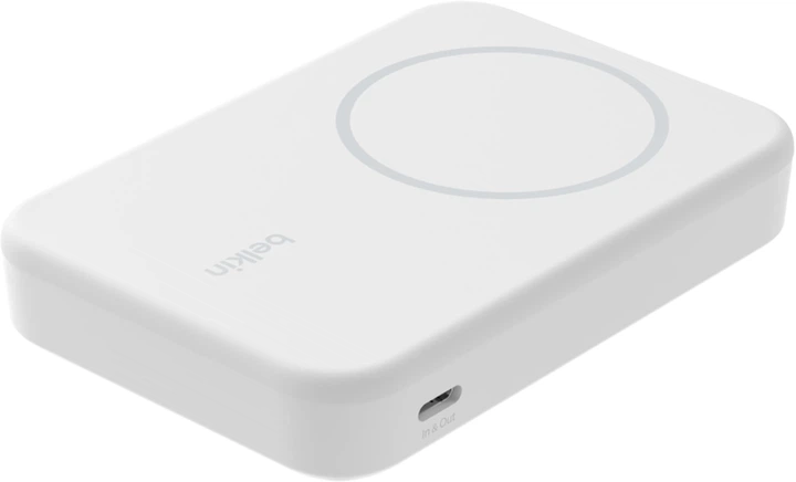 Powerbank Belkin BoostCharge Pro Magnetic 8000 mAh 15W Qi2 White (BPD007BTWH) - obraz 2