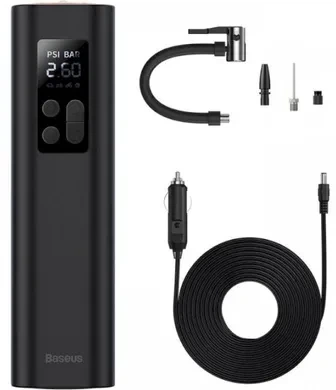 Автомобільний компресор Baseus Super Mini Inflator Pump - зображення 7