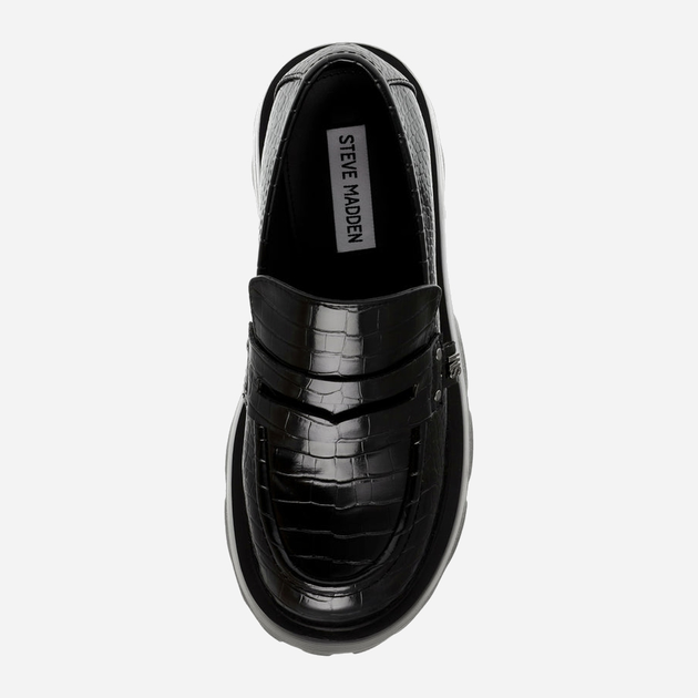 Жіночі лофери Steve Madden Madlove-SM Loafer SM11002636-066 39 24.6 см Чорні (8720857132397) (955555901874683) - Уцінка - зображення 6