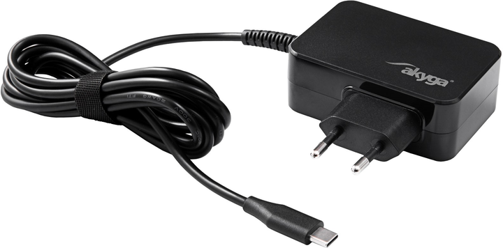 Блок живлення AKYGA для ноутбука 20V 2.25-3A 45W USB-C Power Delivery 3.0 GaN (AK-ND-80) - зображення 3