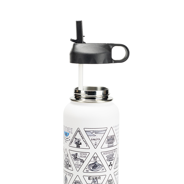 Термофляга Heritage H2O Thermo Flask White (INSH-TFLHERITAGETW1L) - изображение 2