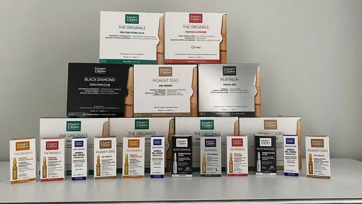 Ампулы PROTEOS HYDRA PLUS SP, Marti Derm, для осветления и увлажнения, 5 по 2 мл - изображение 5