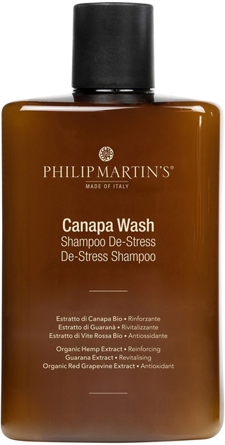 Шампунь проти стресу Philip Martin's De-Stress Canapa Wash 320 мл від Rozetka на платформі USKIDKA Акція на Шампунь проти стресу Philip Martin's De-Stress Canapa Wash 320 мл від Rozetka