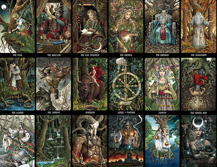 Карты Таро Славянских Легенд - The Slavic Legends Tarot - изображение 6