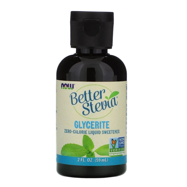 Стевия без алкоголя Now Foods (Stevia Liquid) 59 мл - Фото 1 Стевия без алкоголя Now Foods (Stevia Liquid) 59 мл - изображение 1