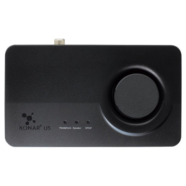 Звуковая карта Asus Xonar U5 C-Media CM6631A 3.5мм USB 90YB00FB-M0UC00 - изображение 2