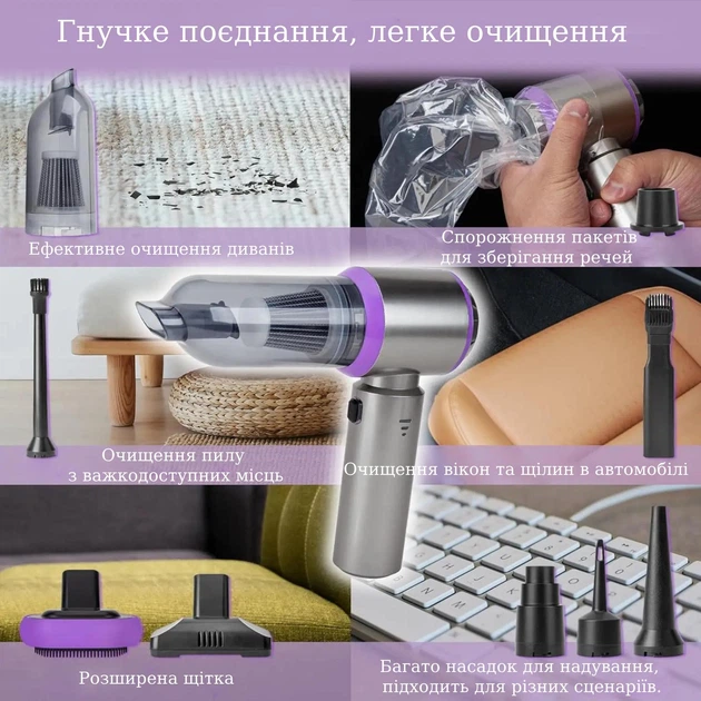 Автомобільний пилосос Langwei LW-127 - зображення 5