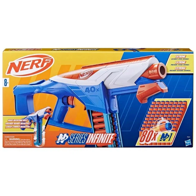 Бластер Hasbro Nerf N Series Инфинит Infinite, 80 патронов F8631 - изображение 7