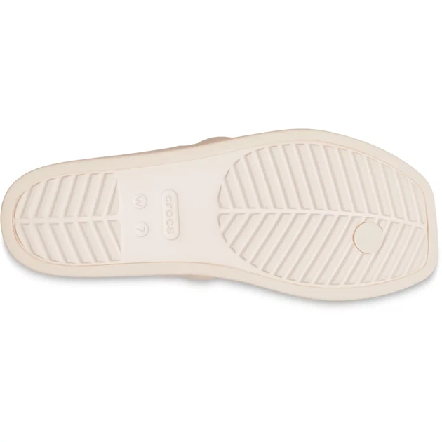 Шлепанцы Crocs Miami Toe Loop Sandal W 41 Бежевый 209862 - изображение 4