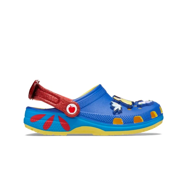 Сабо Сабо Crocs Snow White Classic Clog K 33 Синій 209495 - Фото 2 Сабо Сабо Crocs Snow White Classic Clog K 33 Синій 209495 - зображення 2