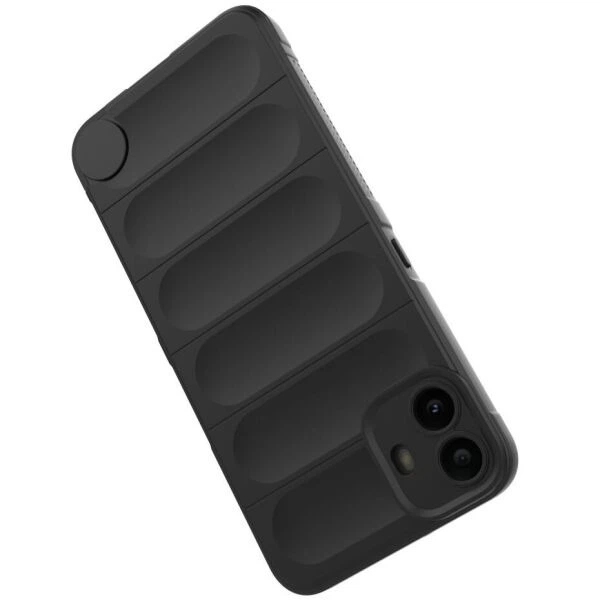 Силіконовий (TPU) чохол Deexe Terra Case для Nothing CMF Phone 1 - Black - зображення 3