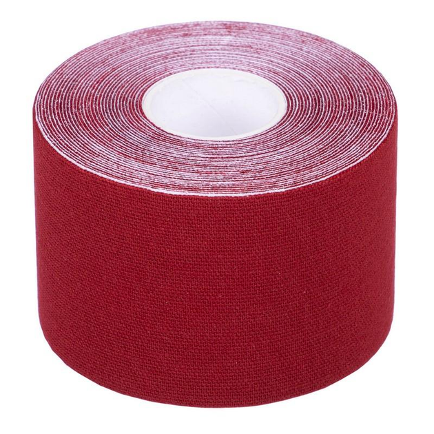 Кінезіо тейп (Kinesio tape) SP-Sport BC-4863-5 розмір 5смх5м червоний - зображення 2