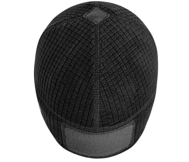 Шапка тактична Helikon - Tex Range Beanie Grid Fleece - Black Чорний S/M - зображення 2