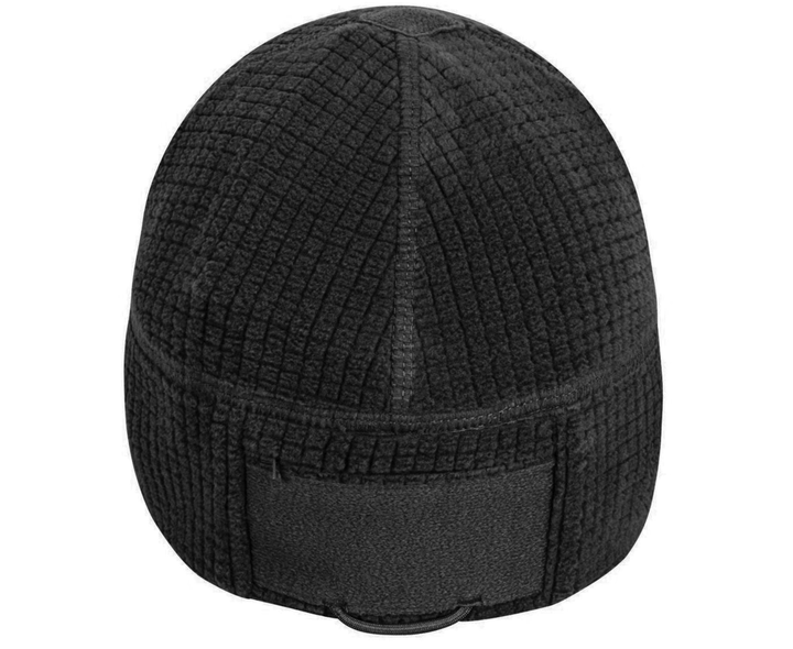 Шапка тактична Helikon - Tex Range Beanie Grid Fleece - Black Чорний S/M - зображення 3