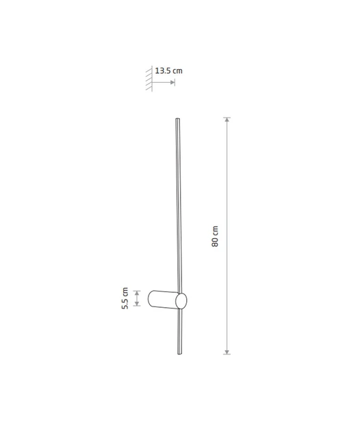 Світильник Nowodvorski 10853 Чорний Saber M Led 1x11W 4000K 410Lm - изображение 3