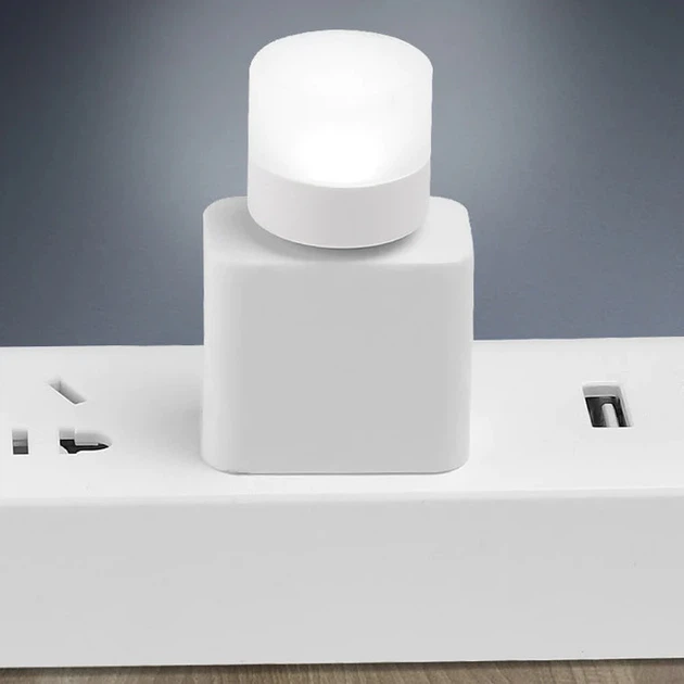Лампа нічник Біле світло USB LED White - зображення 3