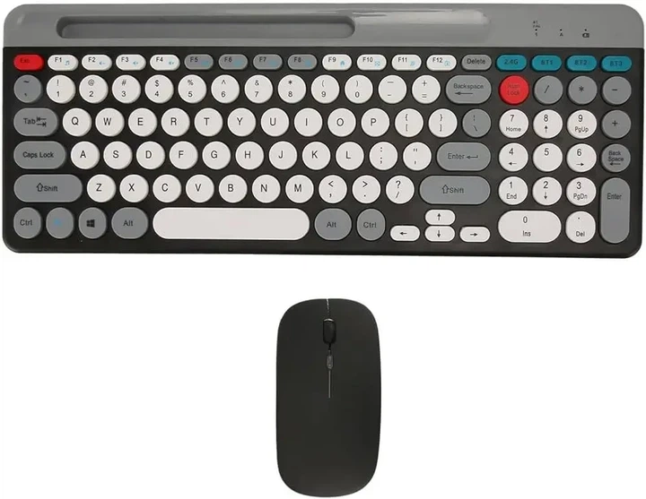 Беспроводная аккумуляторная клавиатура с мышкой ZYG 806 Wireless 2.4Ghz Bluetooth 2в1 9211 - изображение 3