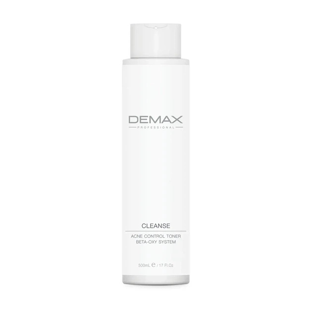 Тонік для жирної та комбінованої шкіри Demax Cleanse Acne Control Toner Beta-Oxy System 500 мл - Фото 1 Тонік для жирної та комбінованої шкіри Demax Cleanse Acne Control Toner Beta-Oxy System 500 мл - зображення 1