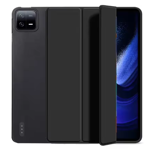 Чехол-книжка DK для Xiaomi Pad 8 / 8 Pro 11.2" | Экокожа силикон Smart Case (023324) (black) - Фото 6 Чехол-книжка DK для Xiaomi Pad 8 / 8 Pro 11.2" | Экокожа силикон Smart Case (023324) (black) - изображение 6