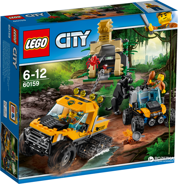 Lego city джунгли обзор