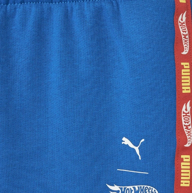 Dres chłopięcy (bluza bez kaptura + spodnie) Puma x Hot Wheels Minicats Crew Set Inf 63007358 86 cm Niebieski (4067983574146) - obraz 5
