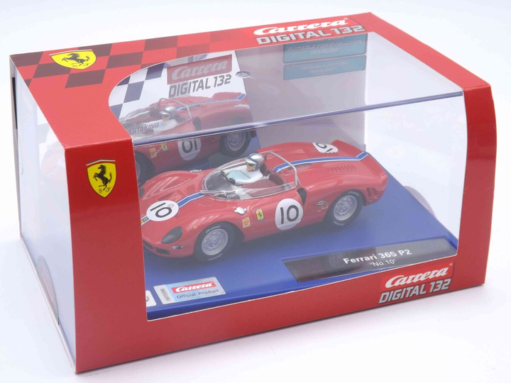 Model samochodu Carrera Slot Evolution Ferrari 365 P2 "No.10" 1:32 (20030959) (C42) (4007486309593) - obraz 6