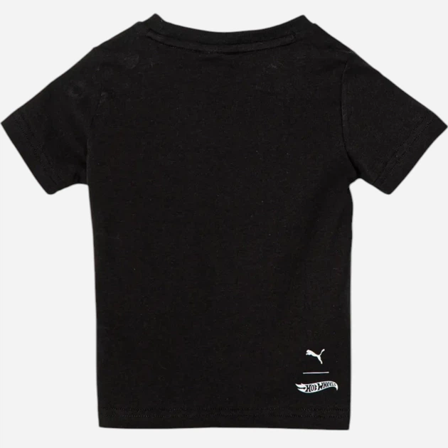 Koszulka chłopięca Puma x Hot Wheels Graphic Tee 63006901 104 cm Czarna (4067983567537) - obraz 2